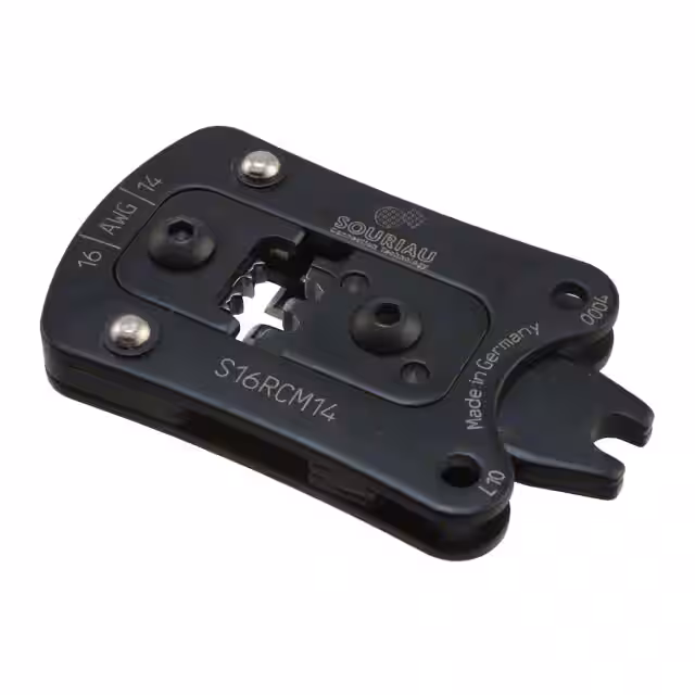 S16RCM14 Souriau-Sunbank by Eaton  Crimpadoras - Juegos de matrices para cabezales de crimpado